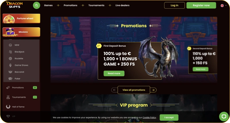DragonSlots Bonus Ελλάδα