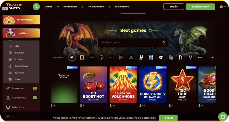 Dragon Slots Games Ελλάδα
